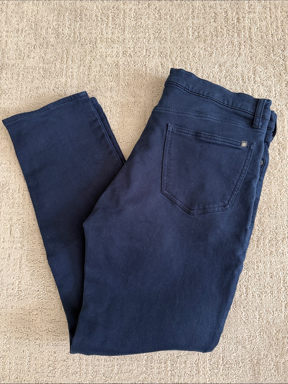 Banana Republic Men's Slim Straight Navy Jeans | Size 36x32